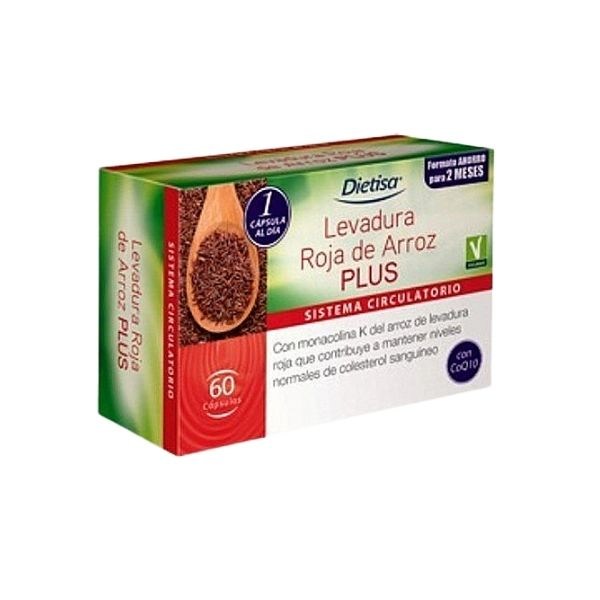 levadura roja de arroz 60 capsulas dietisa1